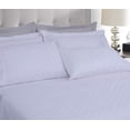 thumbnail image 3 of Threadmill Cotton Twin XL Sheet Set | 100% Cotton Sheets for Twin XL Size Bed | Damask Jacquard Sateen Twin XL Bed Sheets Set with 16” Deep Pocket | Soft Breathable 3-Piece Cooling Sheet Set | White, 3 of 7