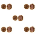 thumbnail image 3 of Seitruly Up Wraps pelo sintético fácil de usar con estilo peinados Afro extensión Afro Bun para cabello Natural Q9 6H27 Type2 NO2, 3 of 6