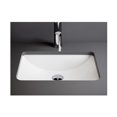thumbnail image 1 of 23 inch Rectangular White Ceramic vanity / vessel bathroom Sink - undermount, 1 of 1