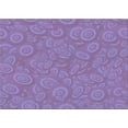 thumbnail image 1 of Ahgly Company Indoor Rectangle Patterned Purple Mimosa Purple Area Rugs, 5' x 7', 1 of 6