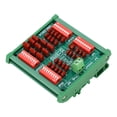 thumbnail image 3 of 4 Digit Decade Capacitor Board, DC100V AC70V Programmable Capacitor Board 1nF Step 4 Digit Decade DIN Rail Mount Capacitor Module, Capacitors, 3 of 7