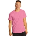 thumbnail image 1 of Hanes Mens X-Temp Crewneck Short-Sleeve T-Shirt 2-Pack, S, Neon Pink Heather, 1 of 1