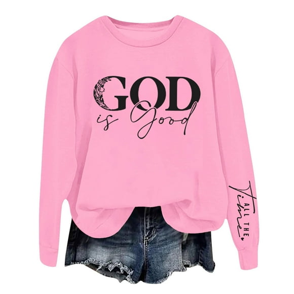 Women's Trendy Pullover Hoodie Letter Print Round Neck Top For Fall & Winter Drawstring Pullover Fall Women Shirt Cropped Hoodie plus Size Jogging Suits Women Hoodies Set Women Yoga Hoodie Women
