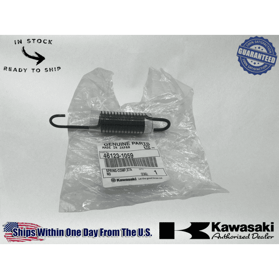 Kawasaki OEM Kick Stand Spring for 2002-2022 KLX110 KLX110L 46123-1059 1