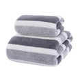 thumbnail image 2 of Toalla de baño Gloria Toalla de ducha de secado rápido 140 cm x 70 cm gris, 2 of 9