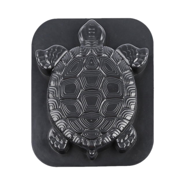 Ounissouiy Plastic MOLD Tortoise Shape for Concrete Path Stone Patio Stepping Garden Jardín y Patio