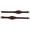 Dark Oil, variant on Billy Royal Fender Hobble Replacements | Fits Any Western Saddle | Dark Oil