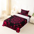 thumbnail image 5 of Homewish Boho Skull Twin Sheets,Hipple Mandala Bedding,Happy Halloween Bed Set,3pcs,1 Fitted Sheet and 1 Pillowcase, 5 of 6