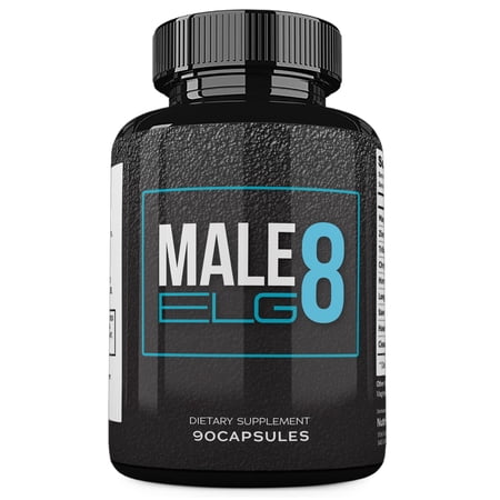 ELG8 Performance Supplement, Male ELG8 Pills, 90 Capsules, 1 Month Supply