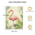 thumbnail image 2 of COMIO  Canvas Wall Art Vintage Style Flamingo on Tropical Plants Background Print Gallery Wrap Modern Home Art, 2 of 5