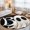 Black, variant on Area Rugs 2x3,Scary Halloween Ghost Non Slip Washable Rug Indoor Carpet Soft Floor Rugs for Home Living Room Bedroom Dining Room Office