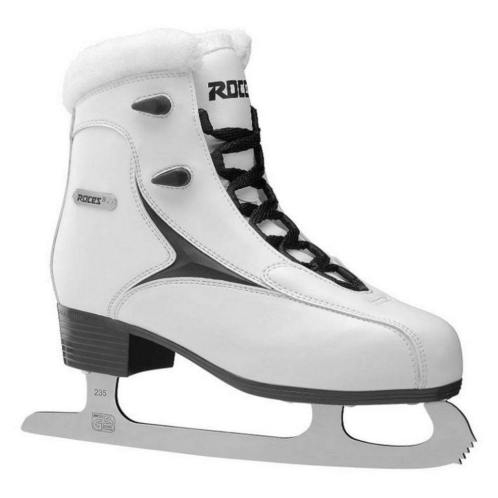 Roces Women's RFG Glamour Fur Figure Ice Skate Superior Italian 450540