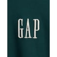 thumbnail image 3 of Sudadera GAP con Logo, Cuello Redondo, forro polar, Verde Tropical, Talla L, 3 of 4