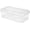 1.7 Cubic Feet, variant on 18-Pack FlipTop Stackable Rectangular Storage Bin with Hinging Lid, Clear