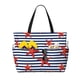 thumbnail image 1 of Fotbe Starfish Navy Blue Stripe Bolsa de Viaje para Playa - Resistente al Agua, Bolsa Tote de Gran Capacidad y Ligera con 7 Bolsillos para Mujeres y Hombres, 1 of 7
