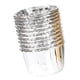 thumbnail image 1 of Tazas para Cupcakes Wosthever 50 Uds. forros desechables de Papel de aluminio plata, 1 of 6