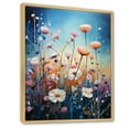 thumbnail image 2 of Designart "Meadow Painting III" Floral & Botanical Floater Framed Canvas Art Print, 2 of 7