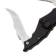 thumbnail image 7 of SZCO 5" Black Skull Folding Knife, Dual Stainless Steel Blades with Skull Design Handle, Tactical EDC Tool for Daily Tasks, 7 of 7