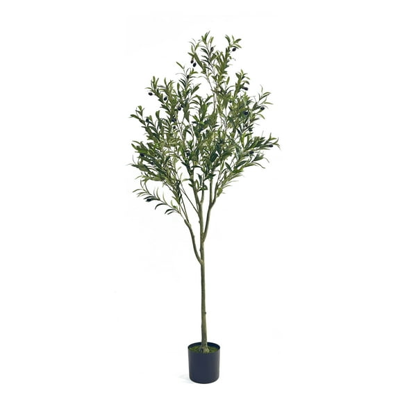 GDF Studio Atoka Artificial Olive Tree, 6' x 2'