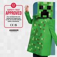 thumbnail image 4 of Disguise Minecraft Creeper Classic Child Costume, 4 of 6