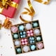 thumbnail image 4 of Adornos navideños, adornos para árbol de Navidad, regalos de Navidad, 42 bolas colgantes navideñas de colores: adornos navideños a prueba de fuegos artificiales para fiestas, suministros para árbol de, 4 of 7