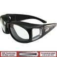thumbnail image 4 of Global Vision Outfitter 24 Auto-Darkening Photochromic Motorcycle Riding Safety Sunglasses ANSI Z87.1+, 4 of 7