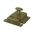 thumbnail image 2 of Deltana CL1580U5 Cabinet Lock; 1-3/5" x 2-3/10"; Antique Brass Finish, 2 of 2