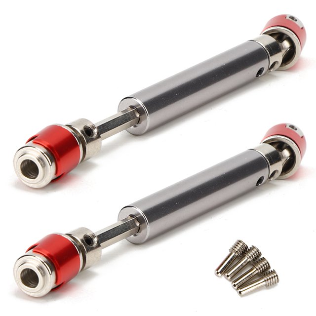 Accesorios RC, Piezas De Coche De Control Remoto RC Car Metal Driveshift Unidades De Eje De Transmisión De Metal Piezas De Coche RC Para Ensamblar Las Piezas Para El Coche De ANGGREK RC Car Metal Driveshift