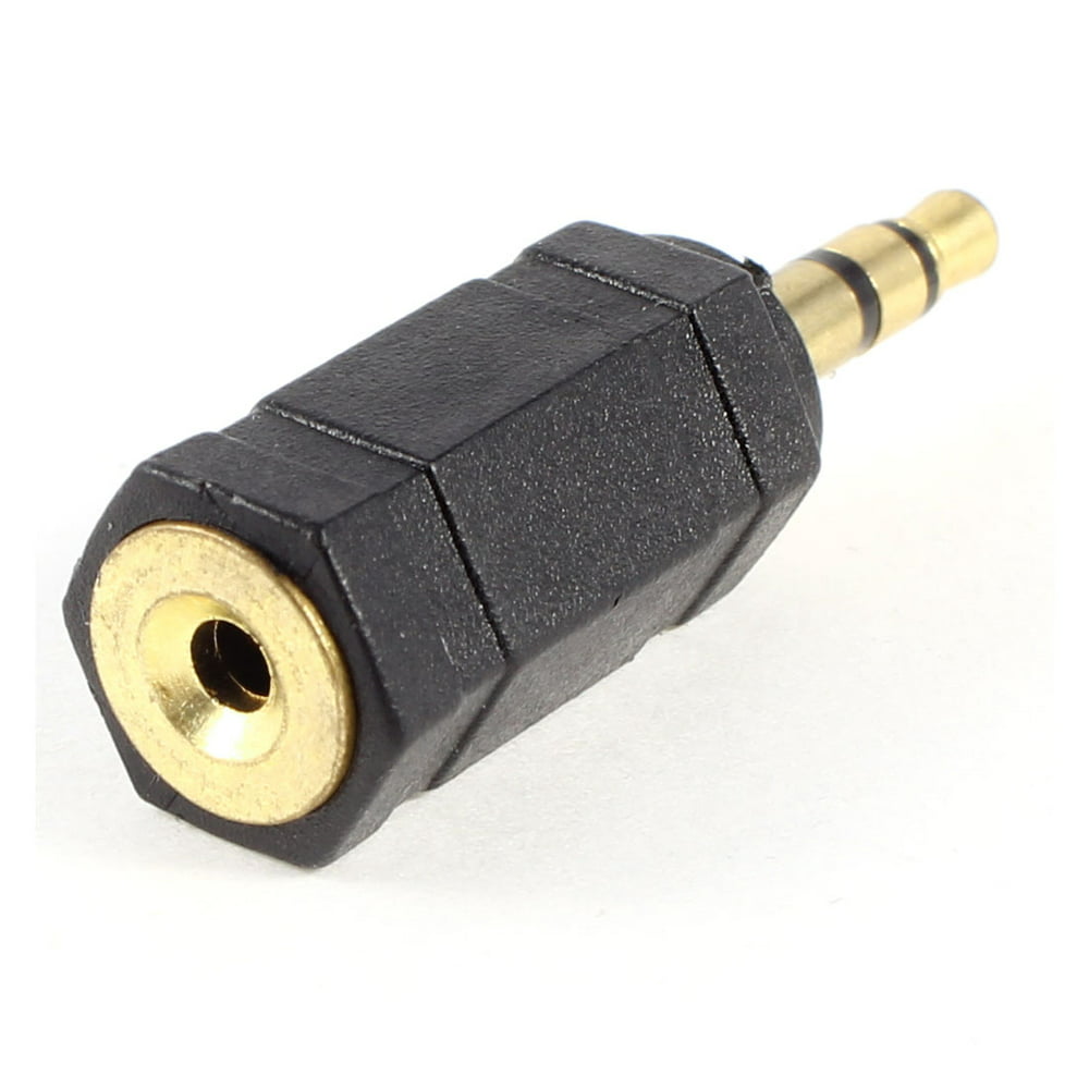 Dual Channel 3.5mm Male to 2.5mm Female Jack Audio Adapter Connector