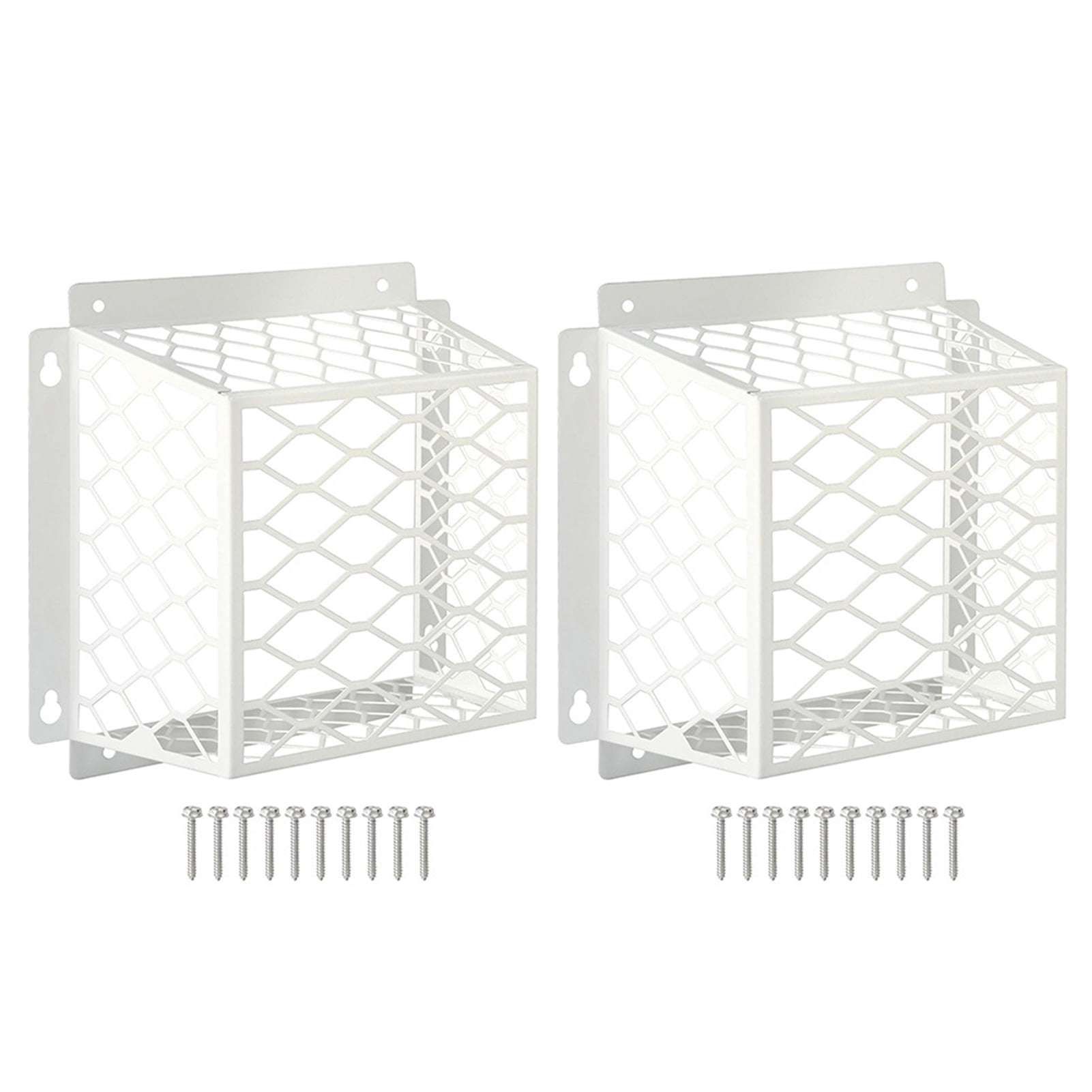 ZenCart 1/2Pcs Dryer Vent Bird Guard Exhaust Fan Covers High Durability Corrosion Resistant Universal Simple Installation Dryer Vent Cover Guard