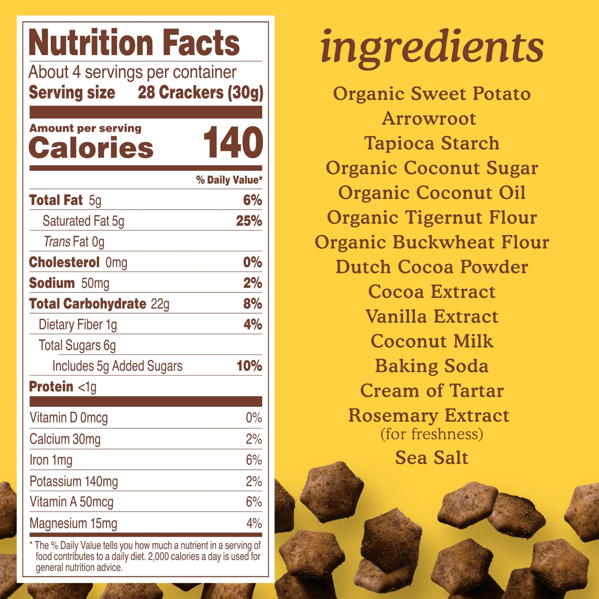 Simple Mills Sweet&nbsp;Mmms&nbsp;Cocoa Blast Baked&nbsp;Sweet Snacks,&nbsp;4 oz