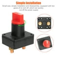 thumbnail image 3 of OEMASSIVE Aislador de Batería 60V 300A Apagar Matar Switch para Auto Motocicleta Perilla Marina Barco, 3 of 7