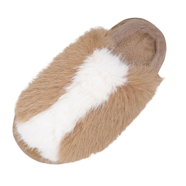 Bottes d'Hiver pour Femmes à Semelles Épaisses et Bout Fermé, Bottines pour Intérieur et Extérieur
