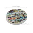 thumbnail image 3 of Posavasos de tierra de diatomeas absorbente Hunter x Hunter, el aislamiento antideslizante de tierra de diatomeas sin olor protege la superficie de la mesa contra daños Talla única, 3 of 7