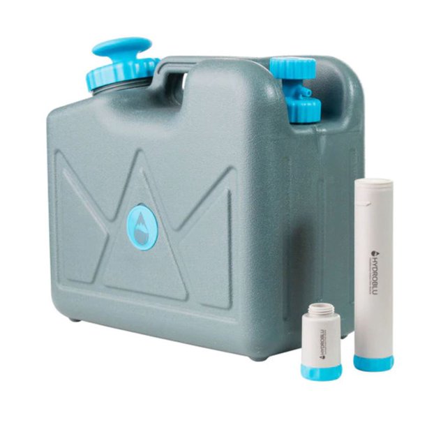 Pressurized Jerry Can Water Filter (4 Gallon) Activated Carbon and