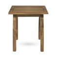 thumbnail image 6 of Danielle Outdoor Acacia Wood 2 Seater Chat Set with Cushions, Teak and Green, 6 of 12
