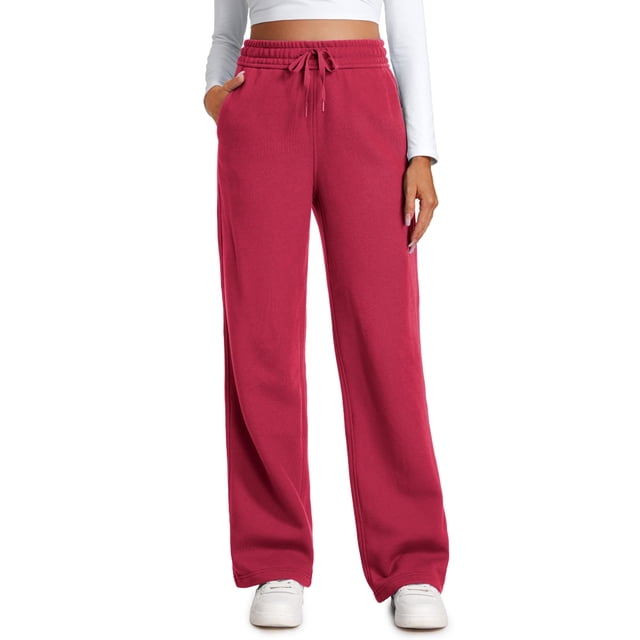 Pantalones CRZ YOGA Joggers Térmicos 76 cm Forro Polar Granada L