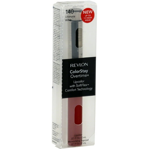Revlon ColorStay Overtime Liquid Lip Color, Ultimate Wine [140] 0.07 oz