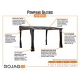 thumbnail image 4 of Sojag Pompano Wall Mounted Gazebo, 4 of 8