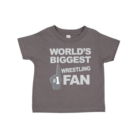 

Inktastic Wrestling Fan Sports Gift Toddler Boy or Toddler Girl T-Shirt