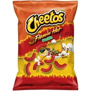 Cheetos Puffs Flamin' Hot Cheese Snacks 8 oz