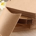 thumbnail image 4 of 50Pcs Kraft Paper Candy Boxes Pillow Shape Gift Holder Party Paper Container with Hemp Rope for Home(Buff), 4 of 7