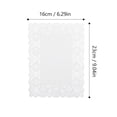 thumbnail image 2 of CIMAXIC 170 Sheets Mini Round Lace Doilies Paper Placemat Decorative Coaster Cake Paper Mat,10.24"X7.48"(LxW), 2 of 4
