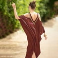 thumbnail image 3 of Kaftan Turc Imprimé pour Femmes Tenue de Plage Robe Maxi, 3 of 4