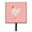 Pink Check, variant on Carolines Treasures BB8011SH4 German Langshan Chicken Blue Check Leash or Key Holder