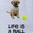 thumbnail image 2 of CafePress - FIN Puggle Life - Cute Infant Baby Football Bodysuit, 2 of 3