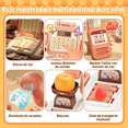 thumbnail image 3 of Caja Registradora Supermercado Juguete 42ps Regalo Nino Xtellar rosa, 3 of 4