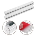 thumbnail image 3 of SHISUYAN Silver Aluminum Alloy Slide Ticket Rack Holder for Home Use 2 Pcs 10.2 Inches, 3 of 9