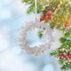 thumbnail image 5 of Adorno colgante con purpurina para árbol de Navidad | Decoración navideña para ventanas (hazlo tú mismo) | Decoración festiva de plástico para el hogar y la decoración navideña de interiores, 5 of 6
