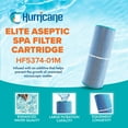 thumbnail image 2 of Hurricane 4 Pack HF5374-01M Elite Aseptic Pool Spa Filter Cartridge Replacement, 2 of 9